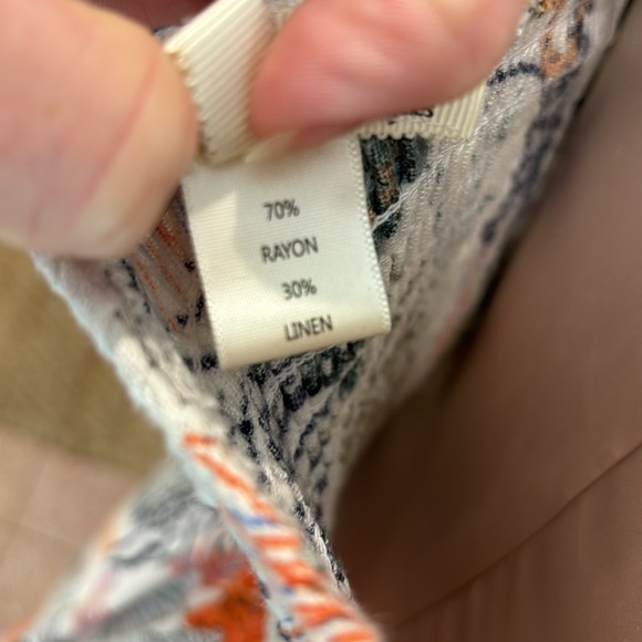 Monteau Los Angeles Big Girls Tropical Print Sundress Size Large - Picture 4 of 10